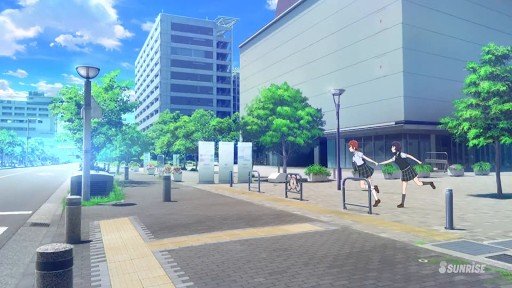 In front of Tokyo International Exchange Center